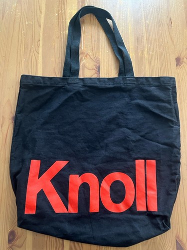 Knoll studio black canvas - knoll, red
