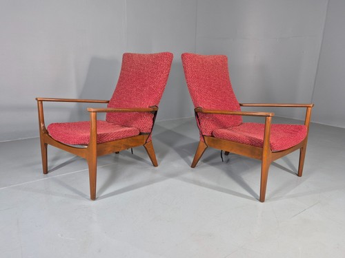 Vintage lounge chairs parker - lounge,