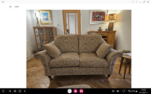 Parker knoll designer sofa - sofa, in