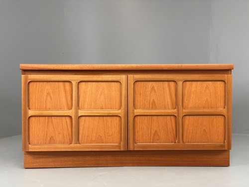 Vintage teak unit nathan - tv,