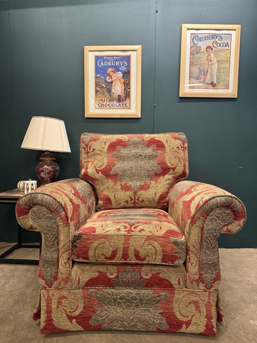 Parker knoll armchair - parker, red