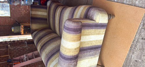Parker knolls seater striped - knolls, 3