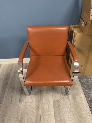 Brno tubular chair flat steel - flat,