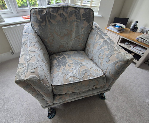 Paker knoll green patterned - green,