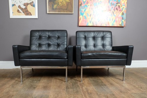 Pair florence knoll black - knoll,